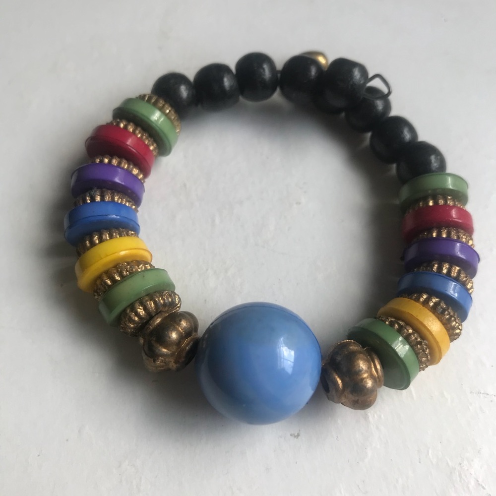 Artisan beaded bracelet
